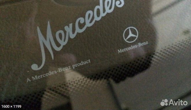 Наклейка Mercedes AMG Купе на лобовое Оригинал