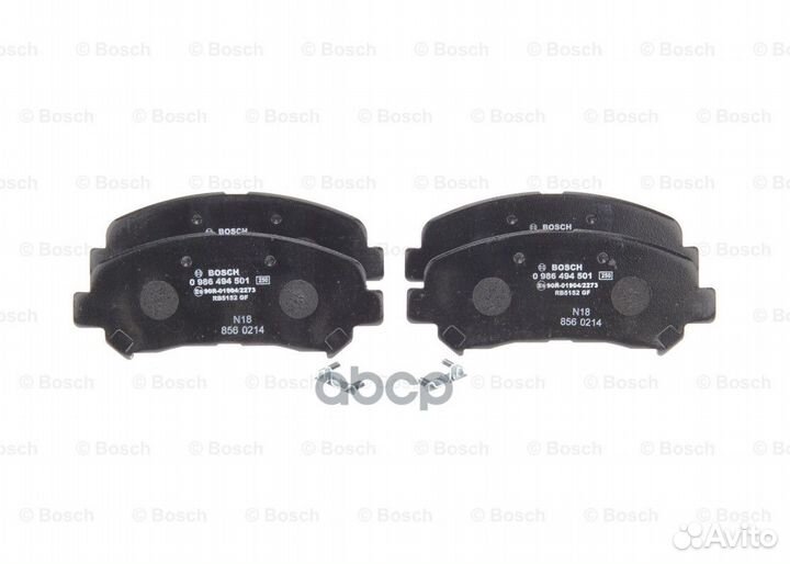 0 986 494 501 колодки дисковые п. Nissan Qashq