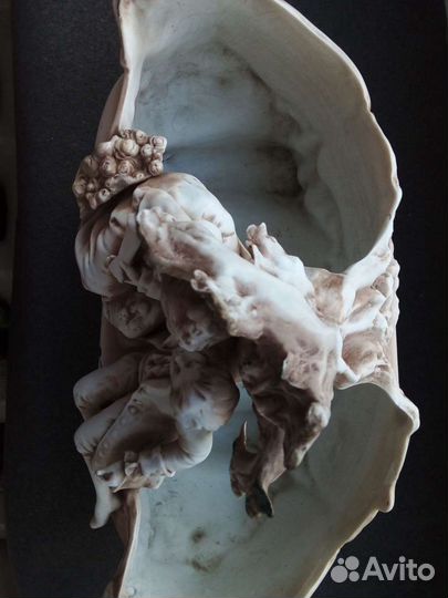 Антикварная ваза кашпо скульптура пара