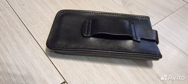 Чехол кожаный для телефона на пояс