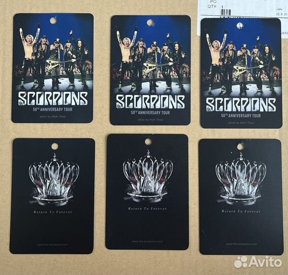 Значки/магниты с концертов