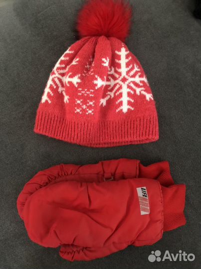 Варежки шапки на девочку листайте