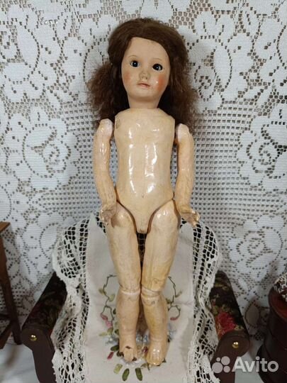 Антикварная Французская кукла sfbj