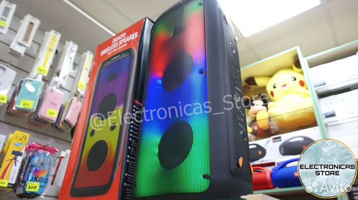 Огромная Колонка зикьюс-6213 Blue с Гарантией