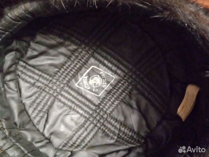 Меховая мужская кепка