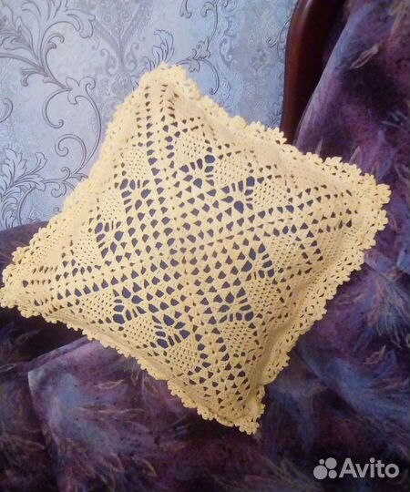 Подушечки крючком