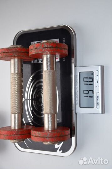 Гантели разборные металлические, 2 штуки,вес 960гр