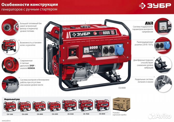 Генератор бензиновый