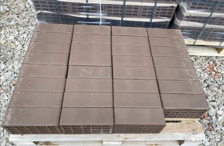 Кирпич облицовочный утолщенный