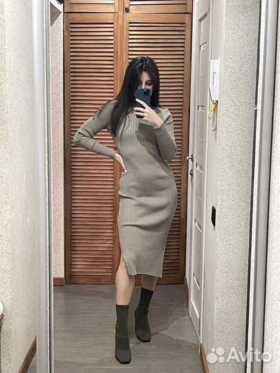 Платье женское лапша