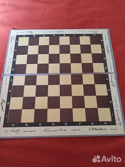 Шахматы Шашки Доска СССР