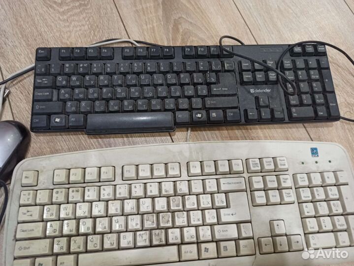 Клавиатуры 2шт+мышка