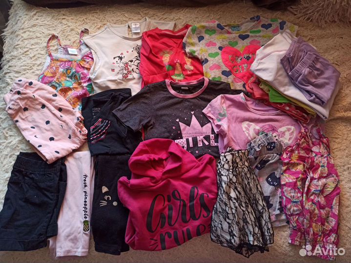 Вещи пакетом на девочку