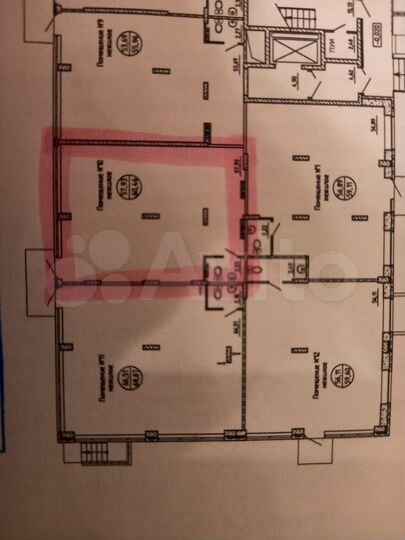 Свободного назначения, 68 м²