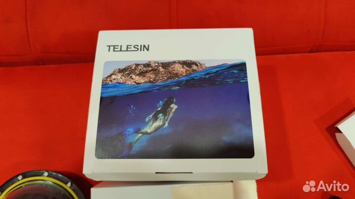 Купол Dome port Telesin для gopro 11