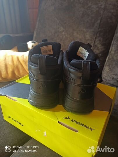 Ботинки утепленные Demix для мальчика р 39