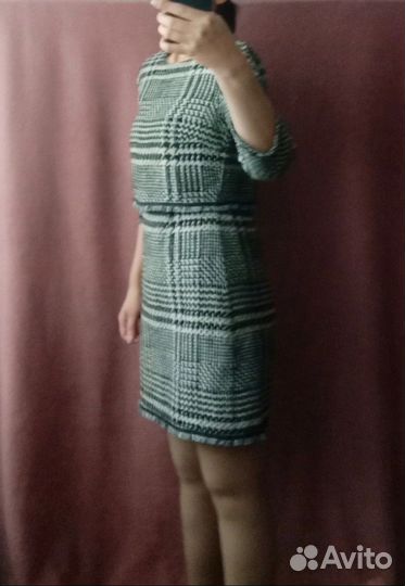 Платье твидовое 40-42 размер