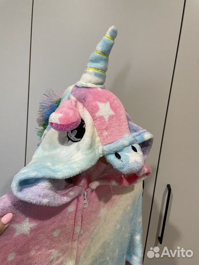 Пижама кигуруми единорог новая 160 см