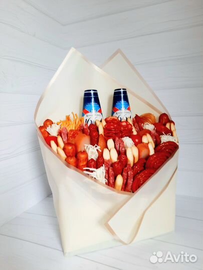 Мужской съедобный букет