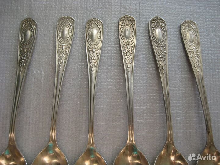 Ложечки чайные мельхор СССР