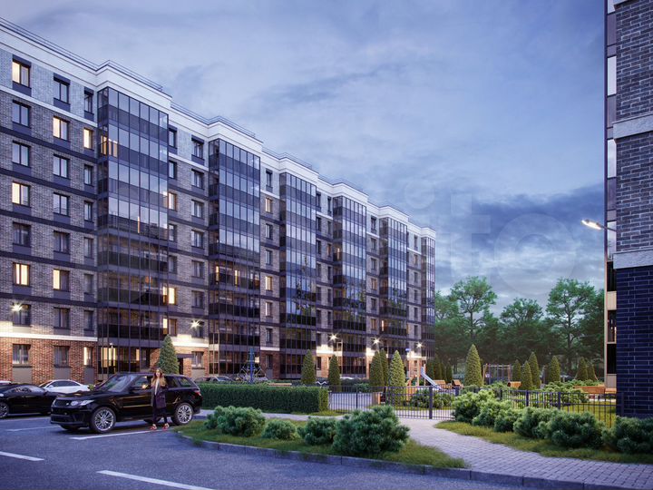 Квартира-студия, 24,6 м², 6/8 эт.
