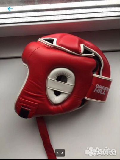 Шлем для боевого самбо Green Hill