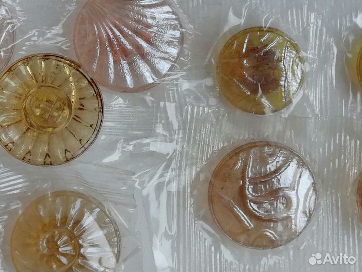 Пуговицы Стекло Клёпки Металл