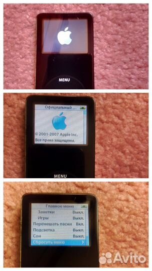 Плеер iPod nano 4 Гб
