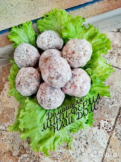 Домашние Ёжики из мяса Индейки и цыплёнка/Бройлера