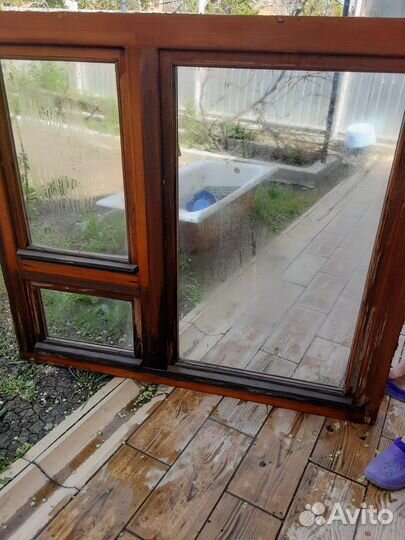 Оконный блок бу деревянный