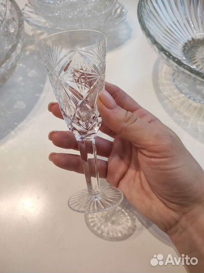 Хрустальная посуда СССР