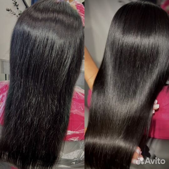 Кератиновое выпрямление, ботокс для волос