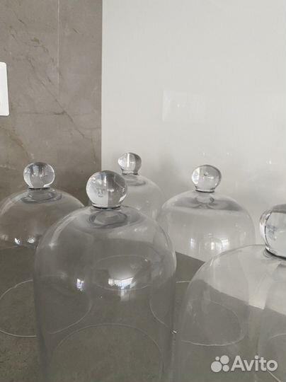 Клош zara home, стеклянный купол