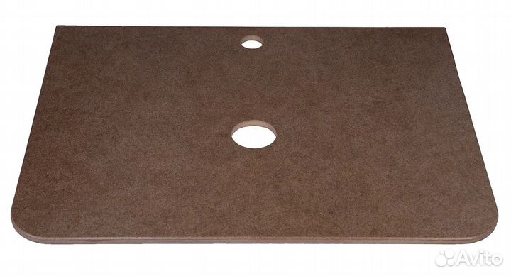 Столешница под раковину 60*46 керамогранит коричне