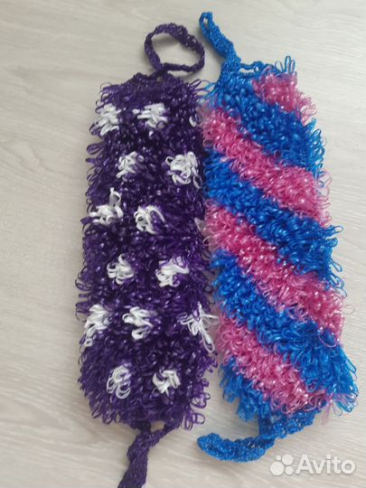 Мочалка ручной работы