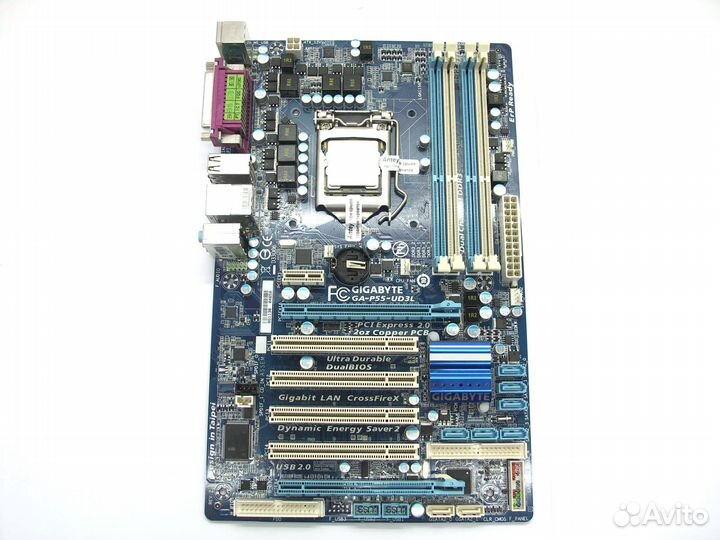 Мат. плата S-1156 Gigabyte GA-P55-UD3L PCI-E/4xDDR