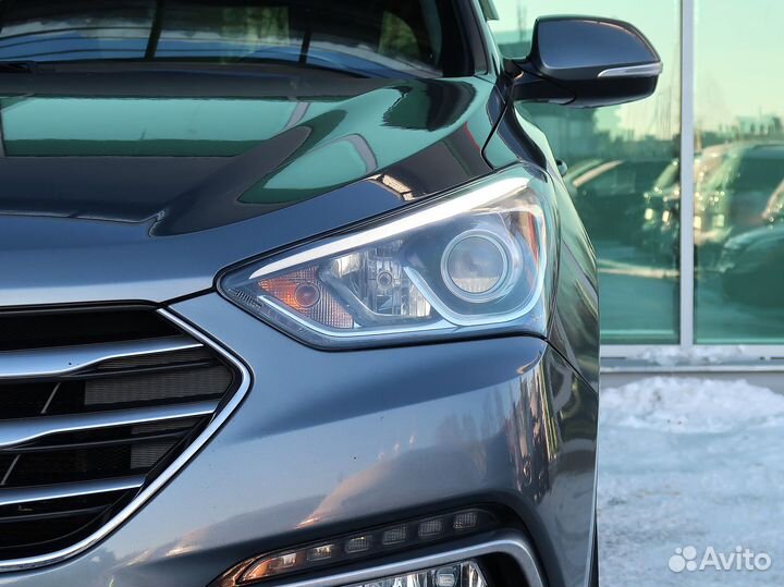 Hyundai Santa Fe 2.4 AT, 2018, 96 748 км