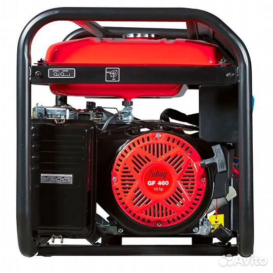 Портативный бензиновый генератор 8 кВт 32 А розетк