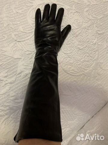 Перчатки женские кожаные новые