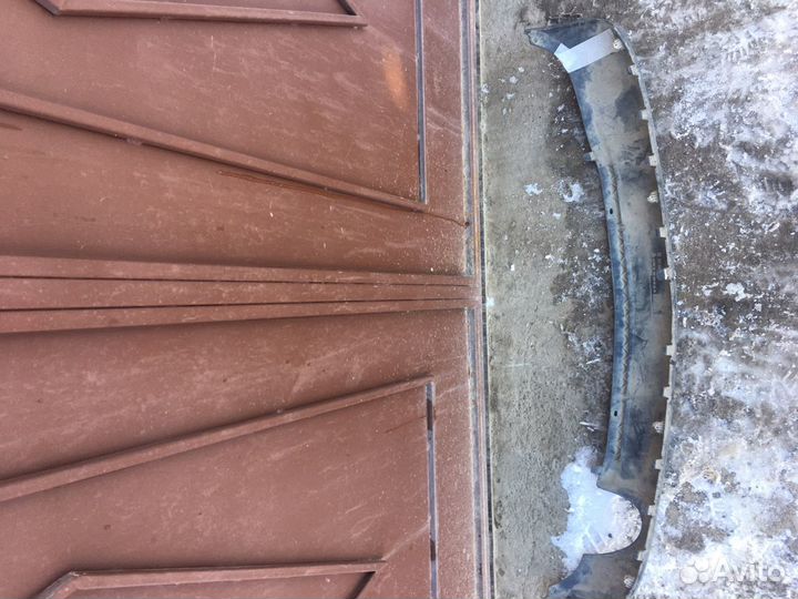 Юбка заднего бампера Opel Astra j седан