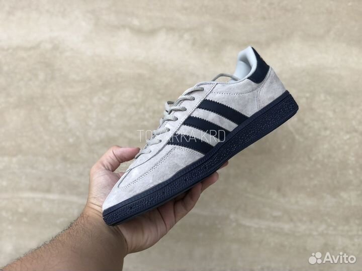 Кроссовки adidas handball spezial grey navy