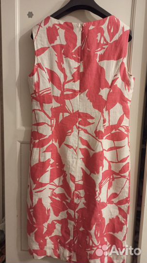 Платье лен 42