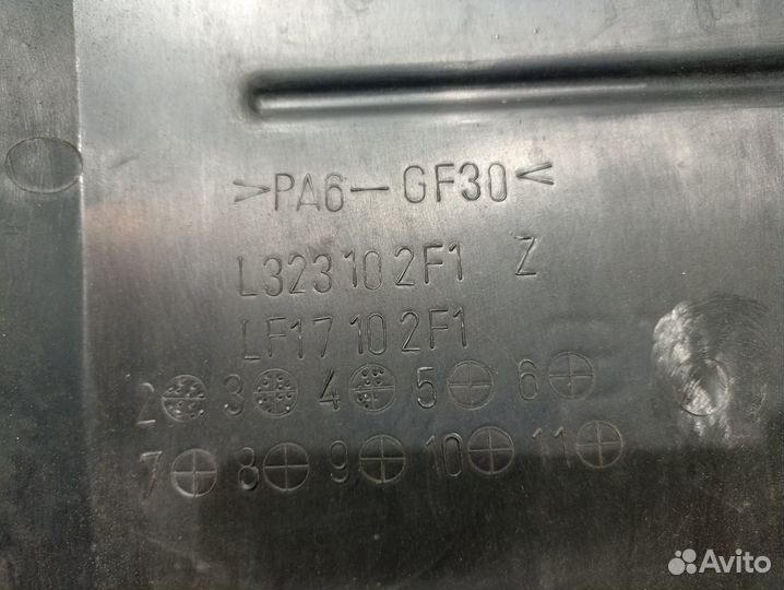 Накладка двигателя Mazda 6 GG