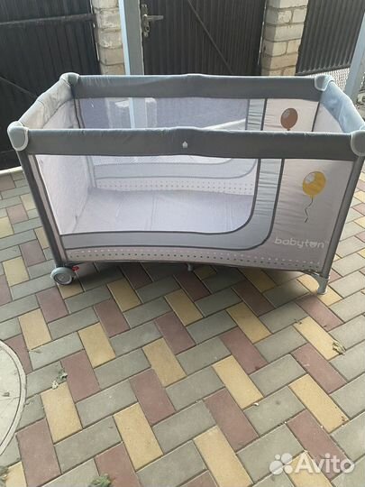 Манеж кровать babyton