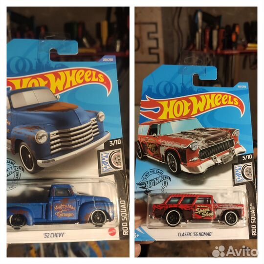 Hot wheels машинки универсалый и пикапы
