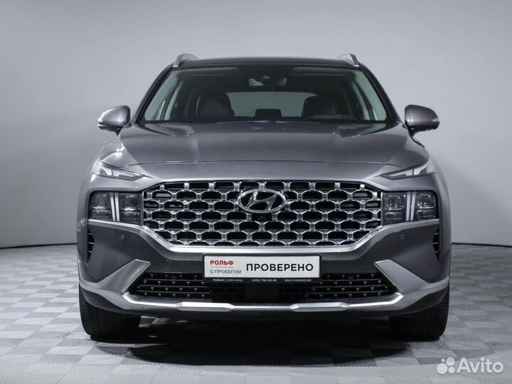 Hyundai Santa Fe 2.2 AMT, 2021, 85 103 км
