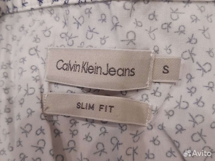 Рубашка мужская кельвин кляин