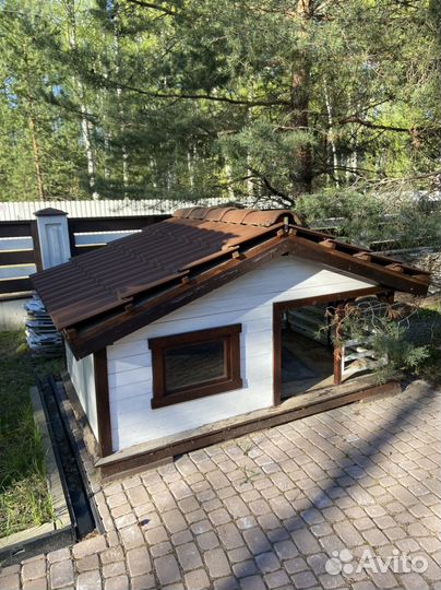 Будка для собаки утепленная