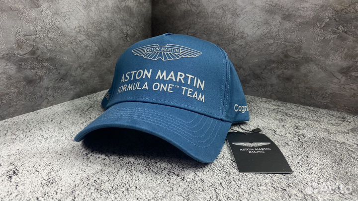 Бейсболка Aston martin Cognizant синяя