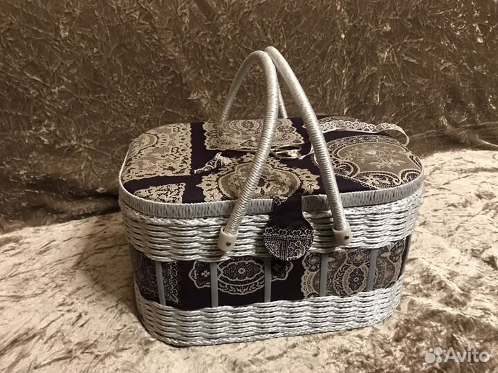 Большая Шкатулка для рукоделия и шитья